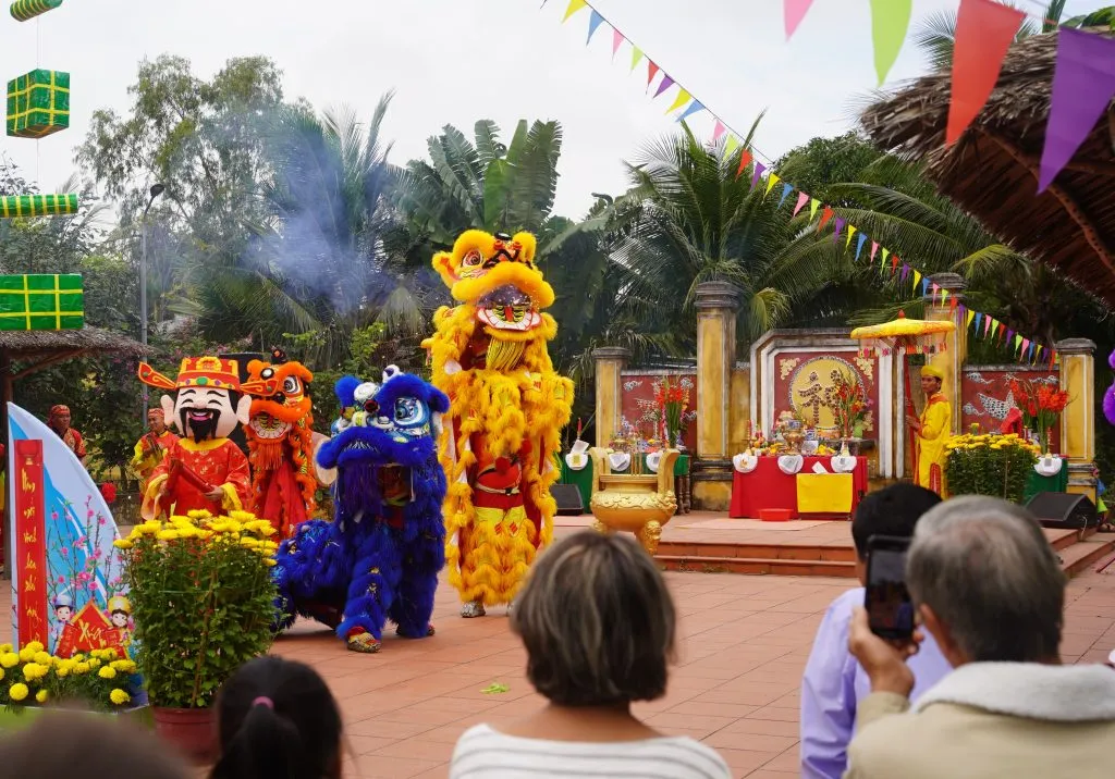 The Cau Bong Festival in Tra Que